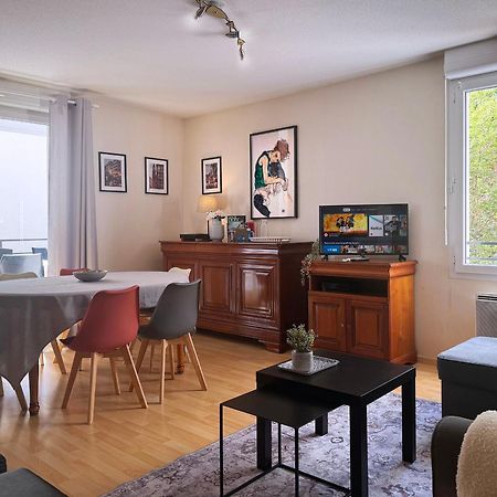 Апартаменты Joli 3P Avec Terrasse Et Garage Proche Centre Страсбург Экстерьер фото