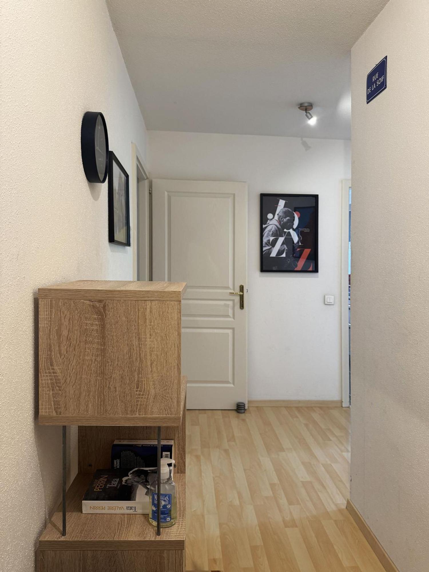 Апартаменты Joli 3P Avec Terrasse Et Garage Proche Centre Страсбург Экстерьер фото